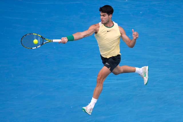 “I pushed him to the limit in every ball, in every point. Obviously he has played a lot of matches in five sets, a lot of tough matches, so probably physically he was not at his 100 per cent.