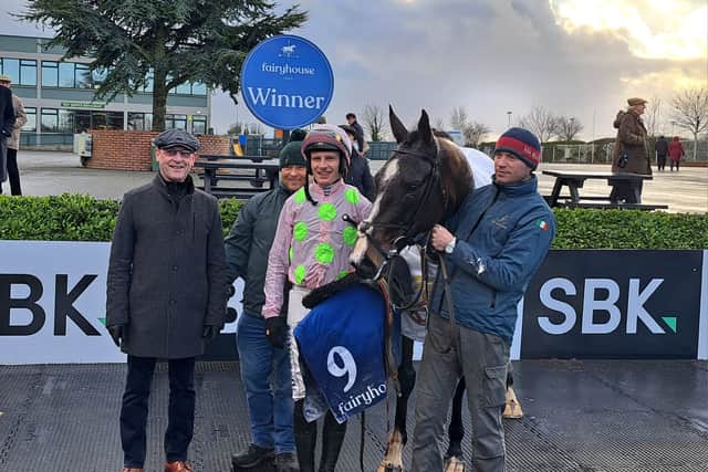 “She’s lightly-raced too and only had one run in a bumper, so I think she’ll improve away.”