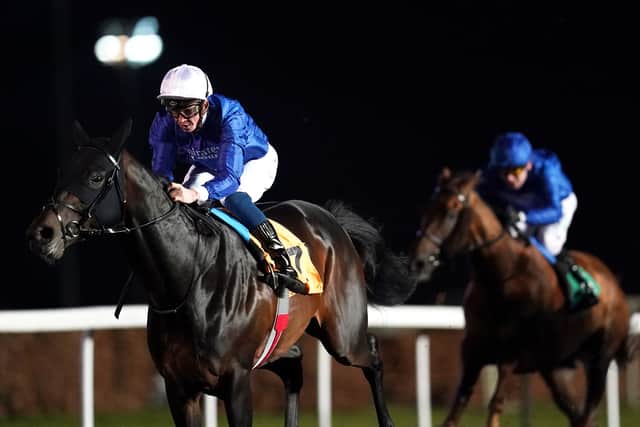 Stable jockey William Buick has elected to partner Al Rashidiya winner Measured Time, with the son of Frankel and half-brother to Breeders’ Cup Turf hero Rebel’s Romance winning four of his five career starts.
