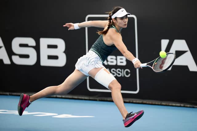 She withdrew from a charity match earlier in the week and was reported to have been feeling “sore” following practice on Monday.