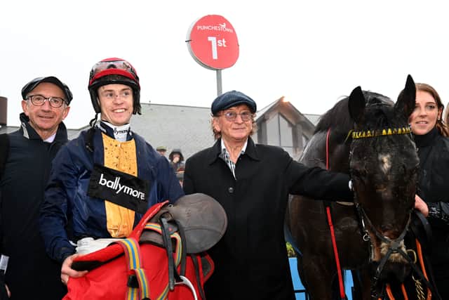 “He’s in the Irish Gold Cup and we’ve put him in the shorter race as well, just in case the ground came up heavy, then we might run in the shorter race with it being close to the (Cheltenham) Gold Cup.”