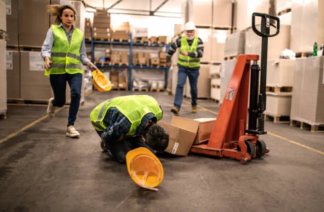 There were 4 work related accidents in counties Laois, Offaly and Westmeath