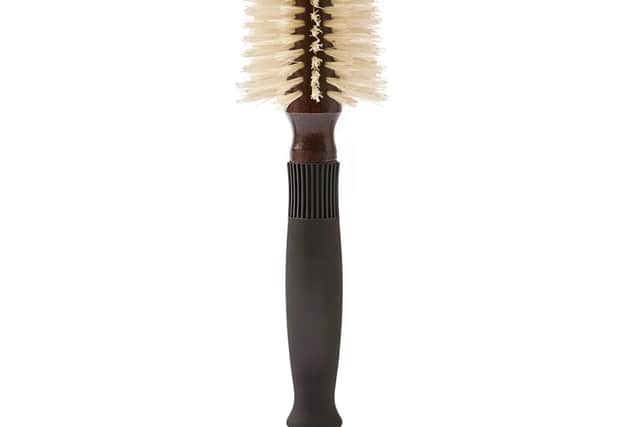 “Naturally wavy hair will benefit from a light hold hair spray to keep the fringe in place and behaving, whilst maintaining some natural movement.”
