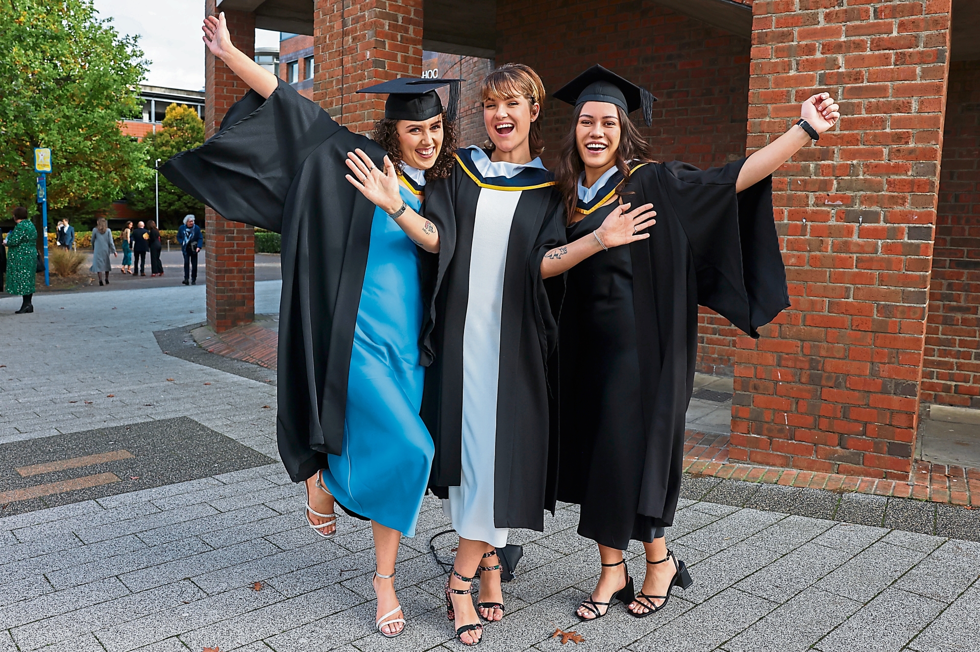 Offaly student celebrates university graduation with classmates