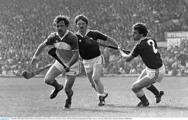 Johnny Flaherty in action against Galway in 1981