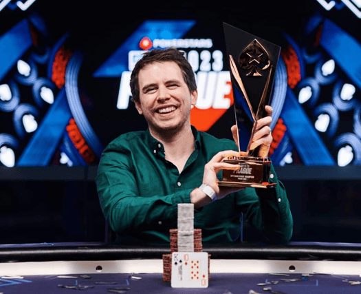 Poker champion Padraig O'Neill
