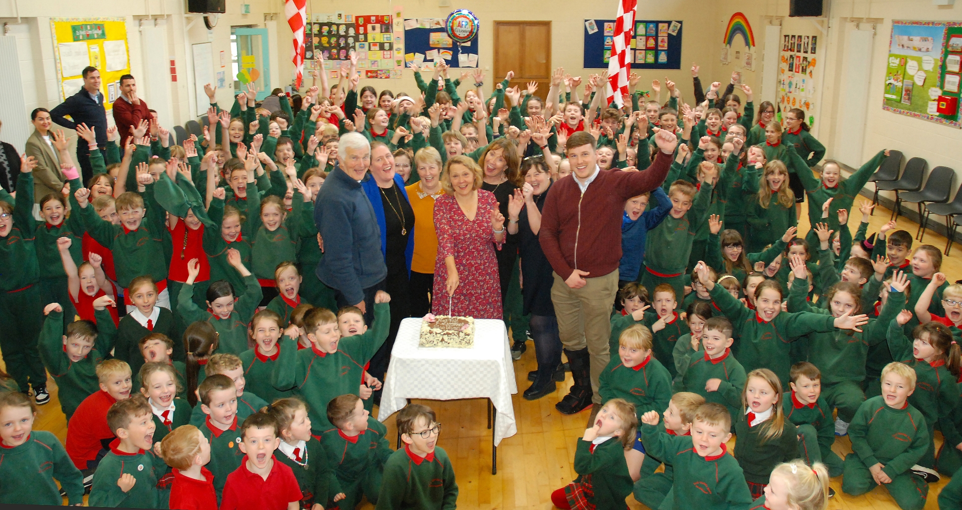 Great celebration as local school bids farewell to teacher after 23 ...