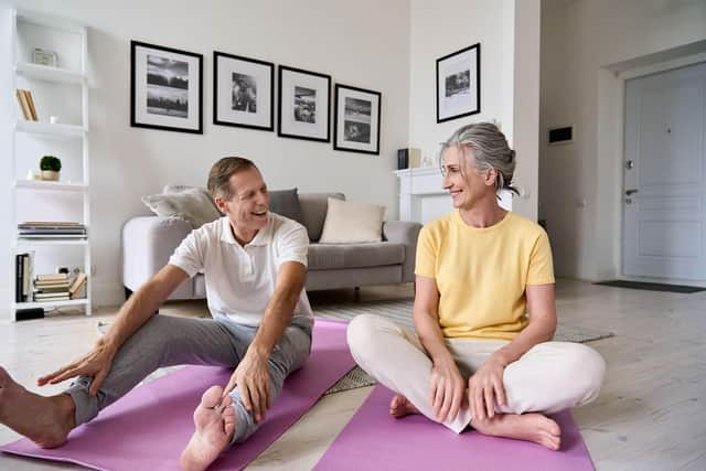 “Aim for at least 150 minutes of moderate-intensity aerobic exercise per week,” said Dr Adam Moreton, consultant older adult psychiatrist at Pall Mall Medical. “I wouldn’t recommend everybody take up marathon running, but most people can find some way to gradually and gently increase their levels of activity.”