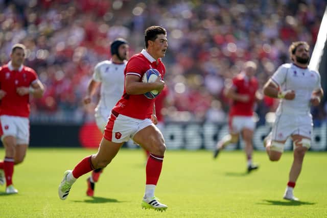 Anscombe’s late replacement Sam Costelow kicked five conversions and a penalty, although Georgia fought back to 24-19 adrift at one point through tries from Merab Sharikadze, Vano Karkadze and Davit Niniashvili, with Luka Matkava kicking two conversions.