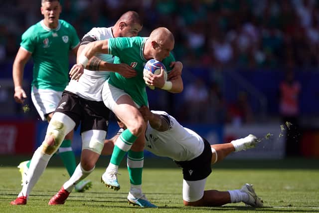 Earls was absent from the matchday 23 along with centre Robbie Henshaw, who also has a hamstring problem.