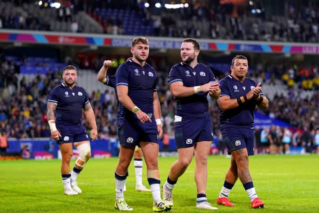 The past two results mean Townsend’s team now have a chance to qualify for the last eight if they defeat Ireland in Paris next Saturday night either with a bonus point or by denying Andy Farrell’s side a losing bonus.