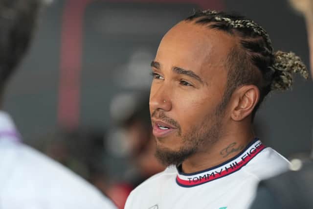 Russell was struggling on his tyres having attempted a one-stop strategy, while others around him deployed a two-stop, and Hamilton urged his team to let him through.