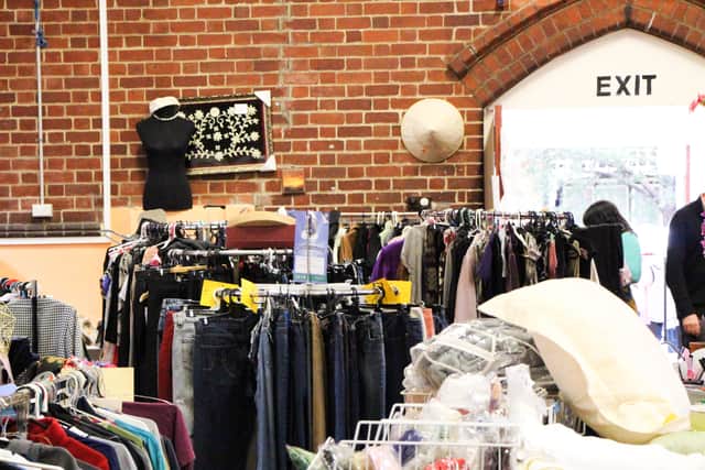 Money raised from Oxfam fashion goes towards Oxfam’s work with partners fighting poverty and the impact of the climate emergency around the world.