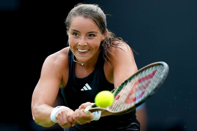 Burrage feels her run here and to the second round at Wimbledon have earned her the respect of her peers in the locker room.