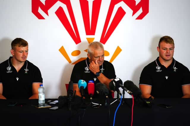 But there is no place for scrum-half Kieran Hardy, with Gatland deciding to select just two nines in Tomos Williams and Gareth Davies.