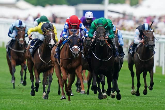 The same jockey will receive the leg-up on the Knavesmire, where Relief Rally steps up to six furlongs for the first time against a group of eight rivals for the Group Two Lowther.