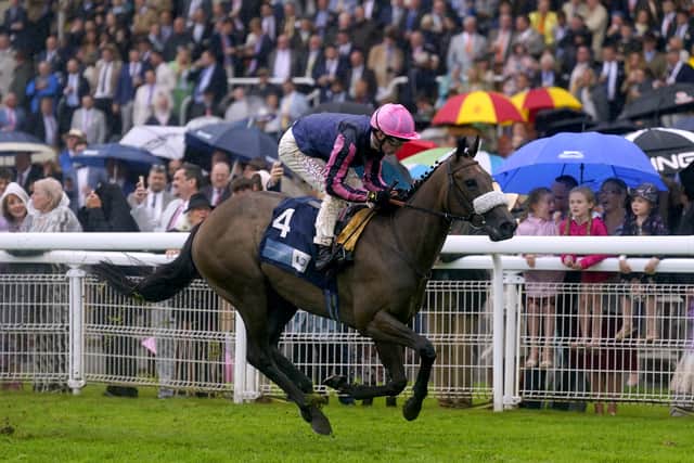 “She won well at Goodwood in different ground conditions, we’re looking forward to seeing her over six furlongs and she seems in great form,” said Balding.