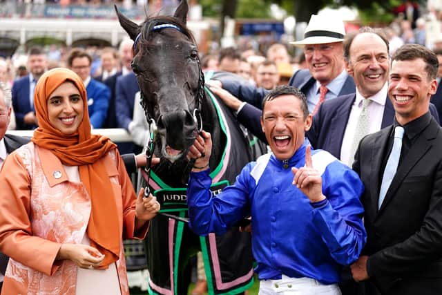 He said: “I’ve always thought he was a very good horse, but when he won the Neom Cup that was electric. We then stupidly tried him over a mile and a half again against the Japanese world champion (Equinox in the Sheema Classic) and got put in our box, but I think it will be 10 furlongs all the way now.
