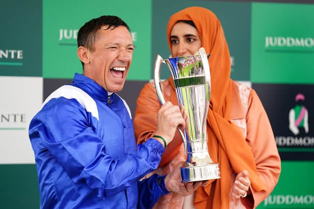 “This was a real team effort. I have to thank Angus Gold and Richard Hills (Shadwell’s racing managers), Sheikha Hissa for giving me the ride and John and Thady – and especially Jim, it’s his ride. We all came up with a plan to beat this great horse Paddington. We wanted to bully the race from the beginning. It takes a good horse to do that and he was.”