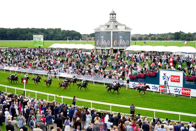Heather Main’s Zoulu Chief continued to impress when landing the Sky Bet Nursery Handicap under Gina Mangan.