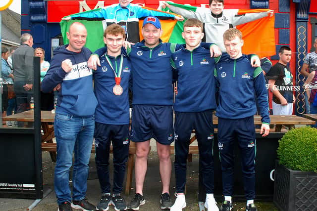 PICTURES: Roscrea Homecoming for local MMA heroes