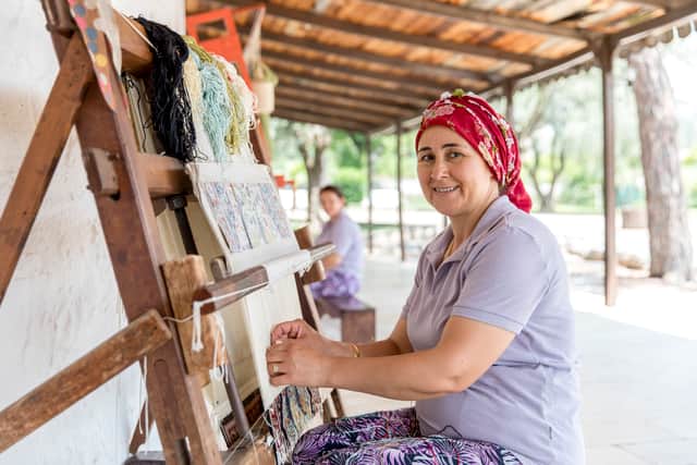 The store is also a social enterprise, employing 500 women in the past 15 years, including many who have never received a salary before. “The breadth of opportunities for women in Turkey has expanded and women stand a bit prouder now,” says Tara.