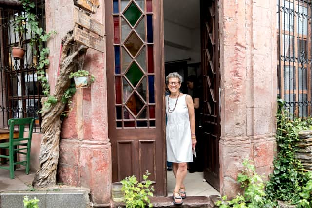 After settling into our rooms, we head over to a café called Sabun Mavras, owned by sisters Nur and Melike, who also run an olive oil factory. The ambitious pair have taken on roles that, in the past, may traditionally have been carried out by men – proof modern Turkish women are doing it all.