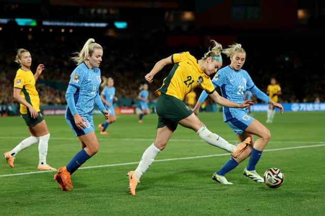 Her words come after Fifa president Gianni Infantino said women who “pick the right fights” can “convince us men what we have to do” – adding that women must “push the door” to equality.