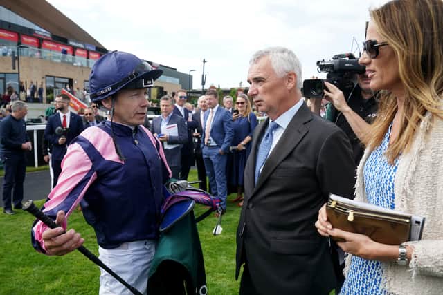 Her progress was halted slightly when only third to an on-song Nashwa over a mile in the Falmouth Stakes, but Via Sistina’s handler is confident she can regain the winning thread on Sunday, as she moves back up in distance on the Normandy coast.