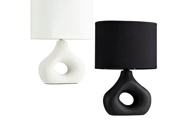 3. Small Donut Lamps, £10 each, B&M in-store