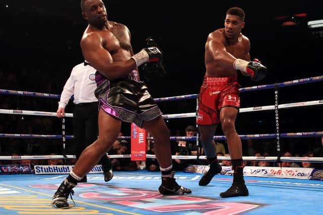 While Joshua went on to win a world title in his next bout, Whyte rebuilt with 11 straight victories to become the WBC’s mandatory challenger before a savage knockout defeat to Alexander Povetkin in 2020.