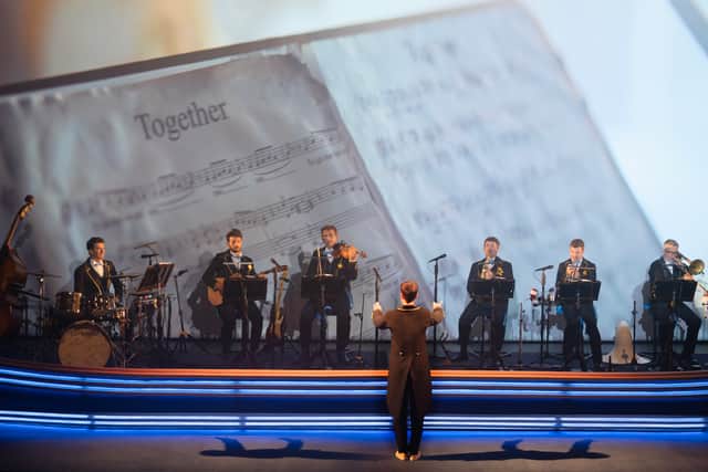 It’s one of the most ambitious shows in any Disney theme park, with movable floor-to-ceiling LED screens that glide across a 650sqm stage to facilitate the fluid scene changes and full-sized set decorations that stretch up to 30 metres wide and 6.2 metres high including a marigold bridge connecting the worlds of the living and dead.
