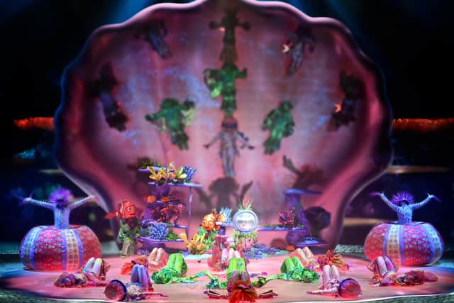 Adding to the complexity, multimedia and performance elements flirt with a soundtrack recorded with 54 musicians at studios around Nashville, enriched by a conductor-led ensemble of eight musicians live on stage.