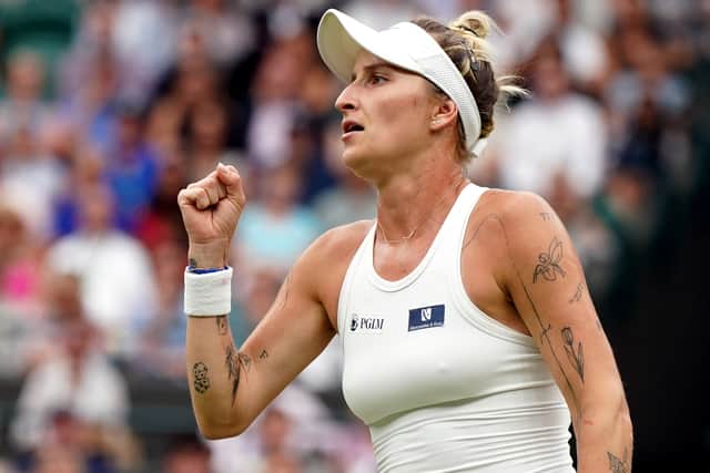 “We chat a bit on Instagram. I’m with her all the way. She’s fighting so much for everything. Now she’s just playing amazing tennis also. She’s a super woman, I think.”