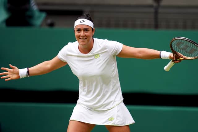 Both players looked to be feeling the occasion but it was Rybakina who handled her nerves better in the tie-break, helped by her most potent weapon.