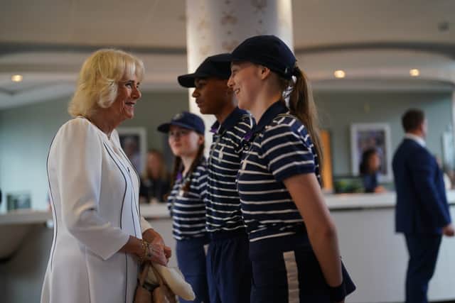 She said: “You have to be very agile. I remember doing it 100 years ago at Queen’s (Club). It is quite difficult.”