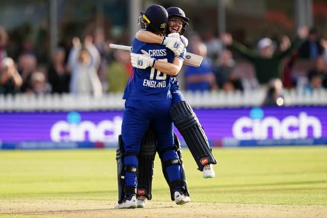 “We were 6-0 down but we took a lot of confidence from the Test match because we saw how close we were to winning that,” said number three batter Capsey, 18, who struck 40 from 34 balls in England’s victorious reply of 267 for eight.