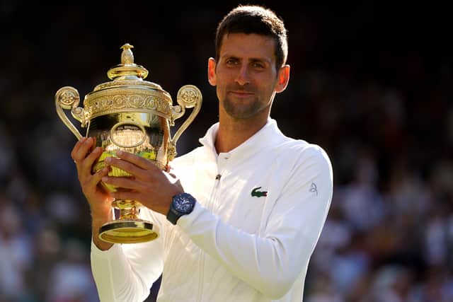 It is a rematch of the recent French Open semi-final where Alcaraz played brilliantly to level at one set all before cramp ruined his chances and Djokovic raced to a four-set win on his way to a record 23rd grand slam title.