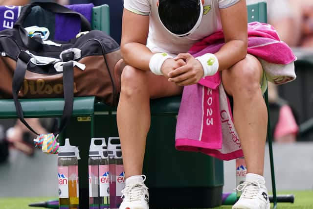 Both the sixth seed and Vondrousova possess a box of tricks, preferring to dissect opponents using slices, drop shots and lobs rather than trying to bully from the baseline.