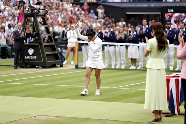She also reached the Olympic final in Tokyo in 2021, having to settle for silver behind Belinda Bencic, but this time there was no denying her the big prize.