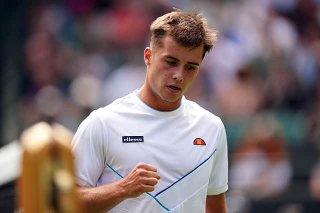 Fellow wild card George Loffhagen was unable to quite match his first-set efforts on Tuesday as he fell to a 7-6 (4) 6-3 6-2 loss to sixth seed Holger Rune but the 22-year-old’s appetite has also been whetted.