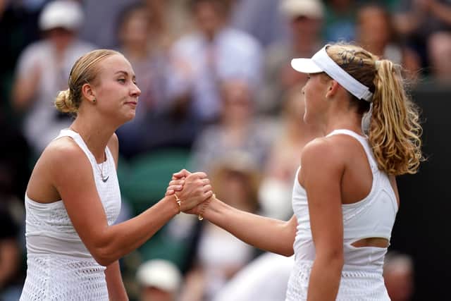 In her defeat to Gauff, Andreeva put herself at risk of being defaulted when some youthful petulance saw her swipe a ball angrily into the crowd during a tense moment in the tie.