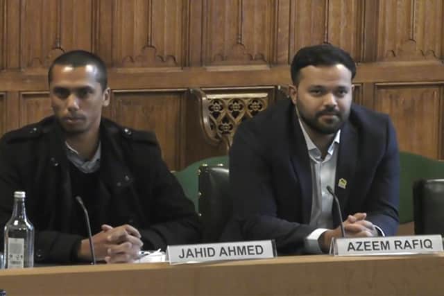 Ahmed said the England and Wales Cricket Board is also running its own investigation, but is equally disillusioned with that.