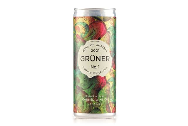 3. Grüner 2021, 3 Cans, £16.50, Canned Wine Co