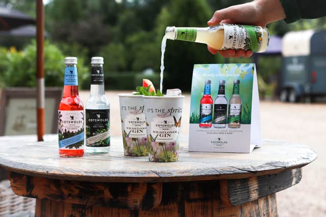 7. Cotswolds Distillery Pre-Mixed Wildflower Gin Spritz, Cotswolds Garden Cocktail, £3.95 each, (275ml), Costwolds Distillery; Cotswolds Distillery Pre Mixed Cloudy G&T, £47.40 (275ml x 12), The Food Market