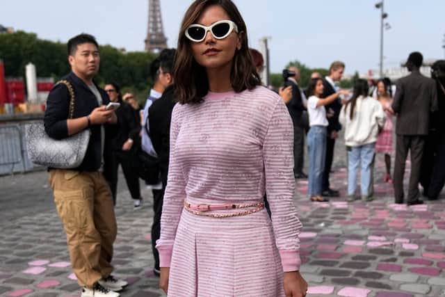 Always one of the big draws of Haute Couture Week, the show was attended by celebrities including film director Baz Luhrmann and American Vogue editor-in-chief Anna Wintour.