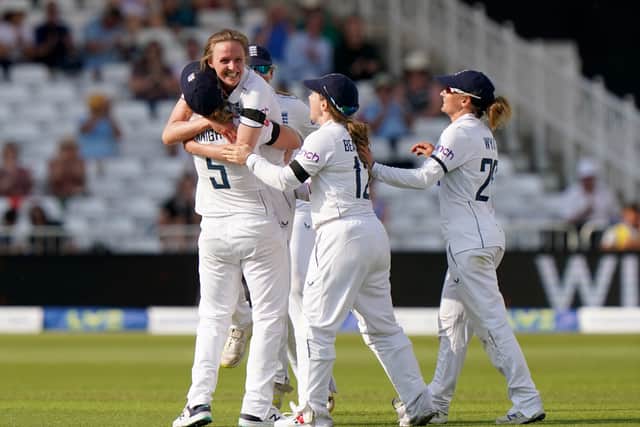 Held back until the 18th over, Filer made her presence immediately felt by beating the defences of Perry, whose immediate review was vindicated when replays detected a thick inside edge on to the pads.
