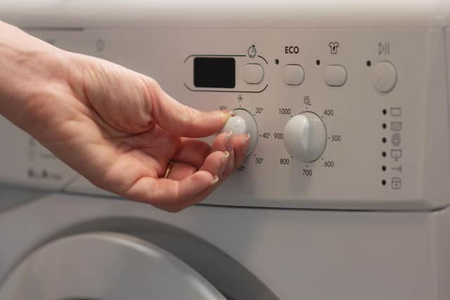 If you are looking to replace your washing machine in the near future, he says it’s important to choose one with good energy efficiency.