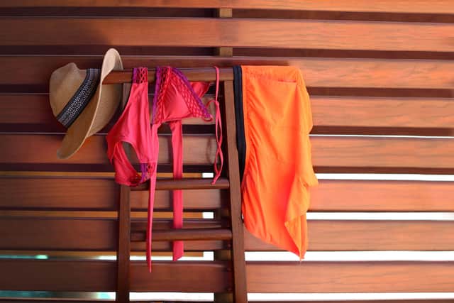 Swimwear and towels