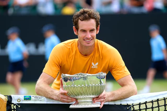 The two-time Wimbledon champion will have a light day on Monday ahead of Tuesday’s match-up with Australian De Minaur, whose girlfriend Katie Boulter also won in Nottingham on Sunday.